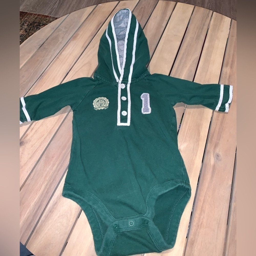 Baby Gap hoodie onesie size 12-18 months